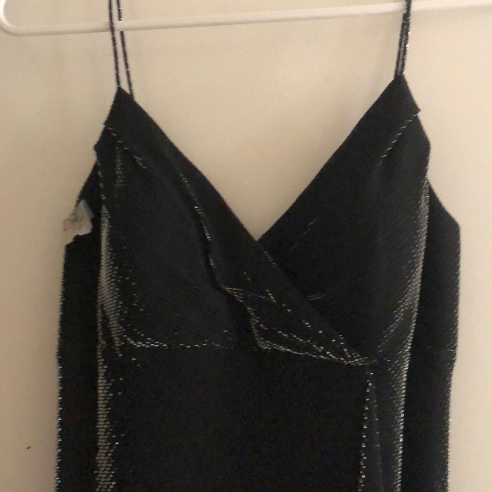 De Laru Black/Silver long dress
